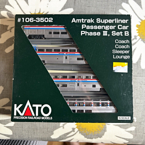 Kato 106 3502 gauge amtrak - gauge,