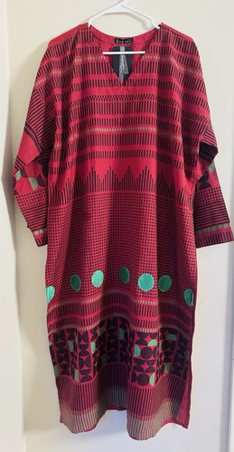 Pakistani kurta women red - pakistani,