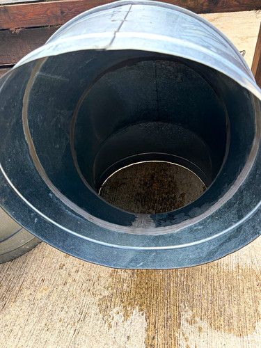 Galvanised steel round - steel, ducting