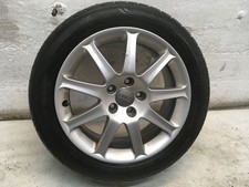 AUDI A6 C6 (2005 > 2011) 9 SPOKE ALLOY WHEEL WITH TYRE 225/50/17 4F0601025J
