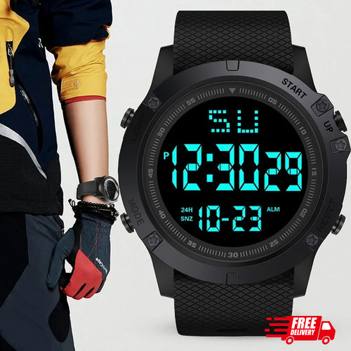 Men military sports watch - men's,