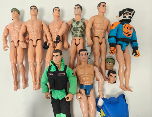 Vintage action man - , figures