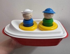 Tupperware Tuppertoys Canoe Toy Tuppercanoe Boat Tuppertoy New!