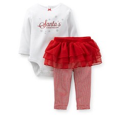 Carter's 2 Piece Santa's
