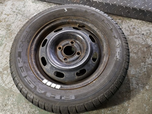 Steel wheel and tyre - steel,