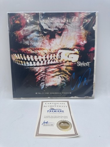 Vol slipknot blue - vol, (signed)