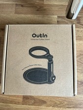 Outin Coffee Stand Universal Portable Mobile Coffee Station Black Kitchen Home