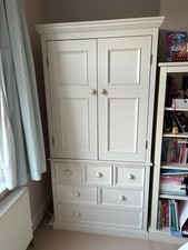 ASPACE White Wardrobe. Belle Maison Armoire model