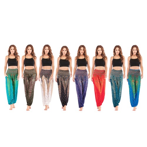 Women harem pants bohemian - women's,