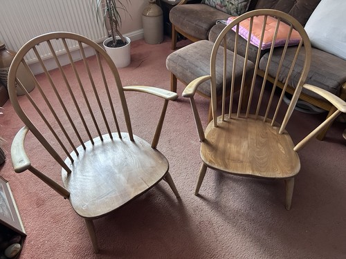 Ercol windsor pair - pair, wooden