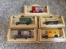 Lledo Dennis Parcel Vans X5