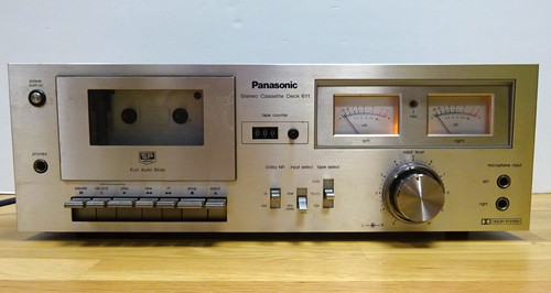 Panasonic 611 stereo - hi,
