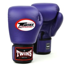 Twins 16oz boxing gloves. Purple 