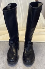 Men’s Chippewa Black Leather