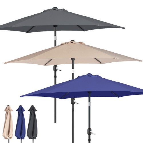 3m garden parasol sun - 2.5/2.7/3m,