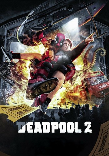 Deadpool x17 movie - 2, 11"x17"