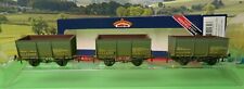 Bachmann 37-400Z Set of 3 Slope Sided Tippler Wagons Weathered (modelzone) OO(m)
