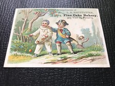1800's Two Boys in Clown &