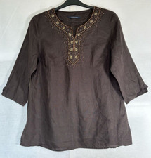 WINDSMOOR Tunic Top 16 Brown