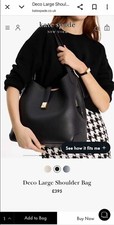 BNWT KATE SPADE LARGE DECO