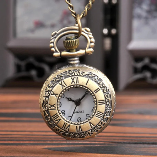 Retro mini quartz pocket - quartz, watch
