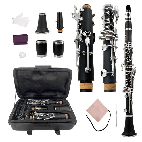Key clarinet ebonite with - c,