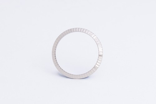 Rolex 18k white gold fluted - rolex,