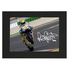 Valentino Rossi Signed