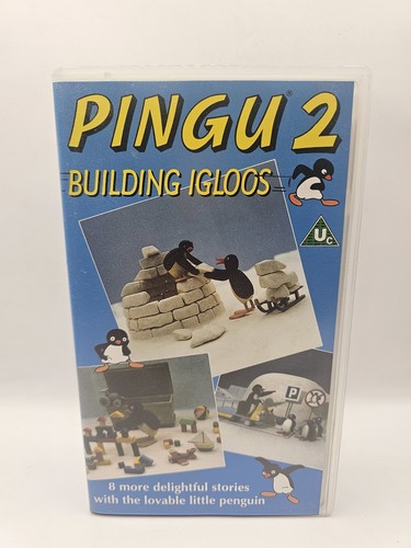 Pingu building igloos - pingu, vhs