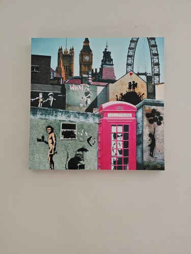 Canvas banksy prints - 3x,