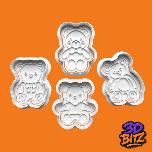 Vintage teddy bear cookie - teddy,