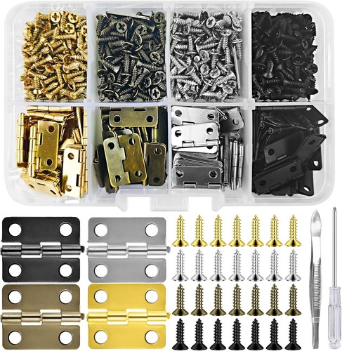 120pcs brass miniature hinges - 120pcs,