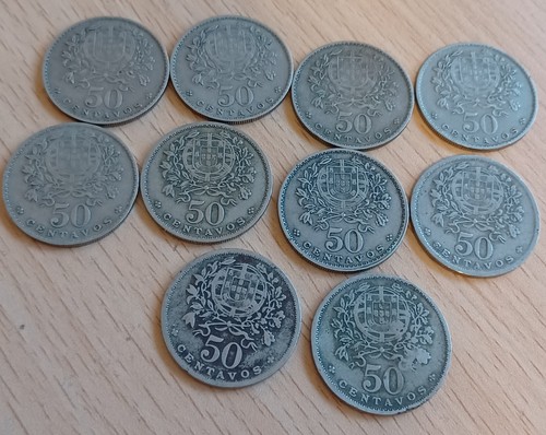 Portugal centavos coins - centavos, x10