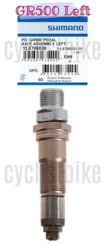 Shimano gr500 pedal axle - pedal,