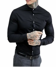 Men's Grandad Long Sleeve