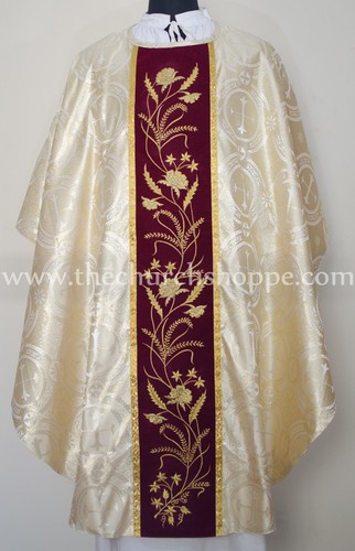 Metallic gold gothic vestment - metallic,
