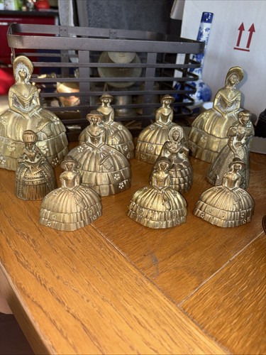 Vintage job lot brass lady - lot, of