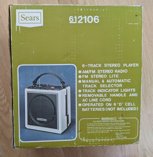 Vintage sears portable - sears,
