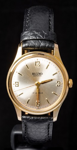 Record longines silver - silver, dial
