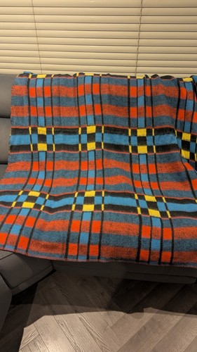 Vintage sotex wool blanket - wool, mid
