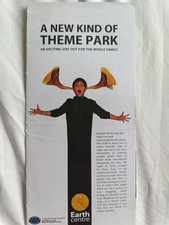 Vintage Earth Centre (A New Kind Of Theme Park) Leaflet