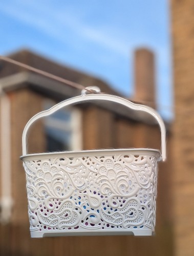 Hanging peg basket - hanging,