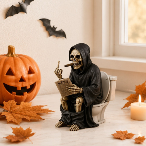 Middle finger grim - finger, reaper
