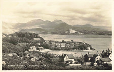 BORTH-Y-GEST, OLD REAL PHOTO POSTCARD (ref 6341/24)