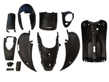 Complete Fairing Matte Black ZNEN Nova Alpha Scooter Moped Retro