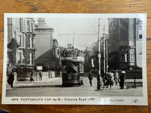 Portsmouth tram car osborne - car, 18