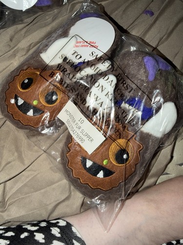 Kids monster slippers size - kids,