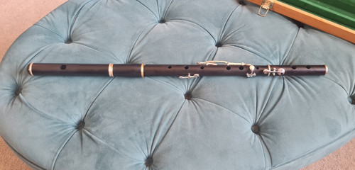 Key ebony flute simple - 5-key,