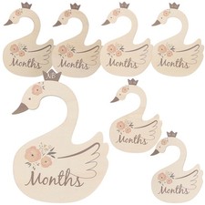 7 Pcs Wooden Baby Clothes Size