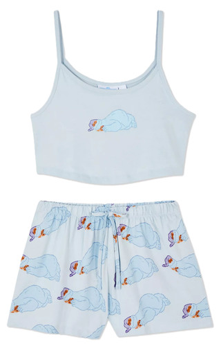 Ladies shorty pyjamas cookie - shorty,
